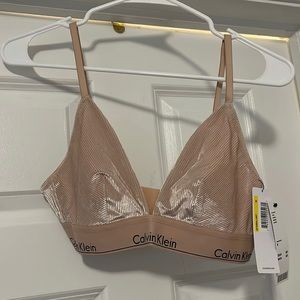 NWT Calvin Klein x Urban Outfitters Shiny Bralette